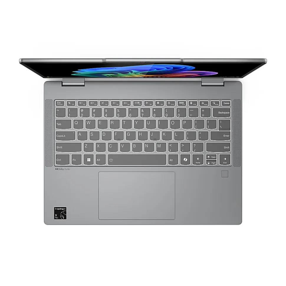 Lenovo - IdeaPad 5x 2-in-1 Laptop, Open Box, Copilot+ PC - 14" WUXGA OLED Touch Screen - Snapdragon X Plus - 16GB Memory - 83GH000BUS
