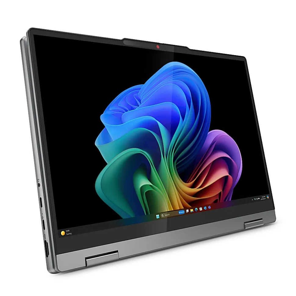 Lenovo - IdeaPad 5x 2-in-1 Laptop, Open Box, Copilot+ PC - 14" WUXGA OLED Touch Screen - Snapdragon X Plus - 16GB Memory - 83GH000BUS
