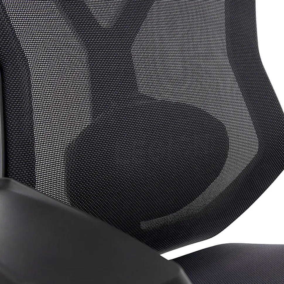 Lenovo® Legion Ergonomic Mesh High-Back Gaming Chair, Dark Gray/Black