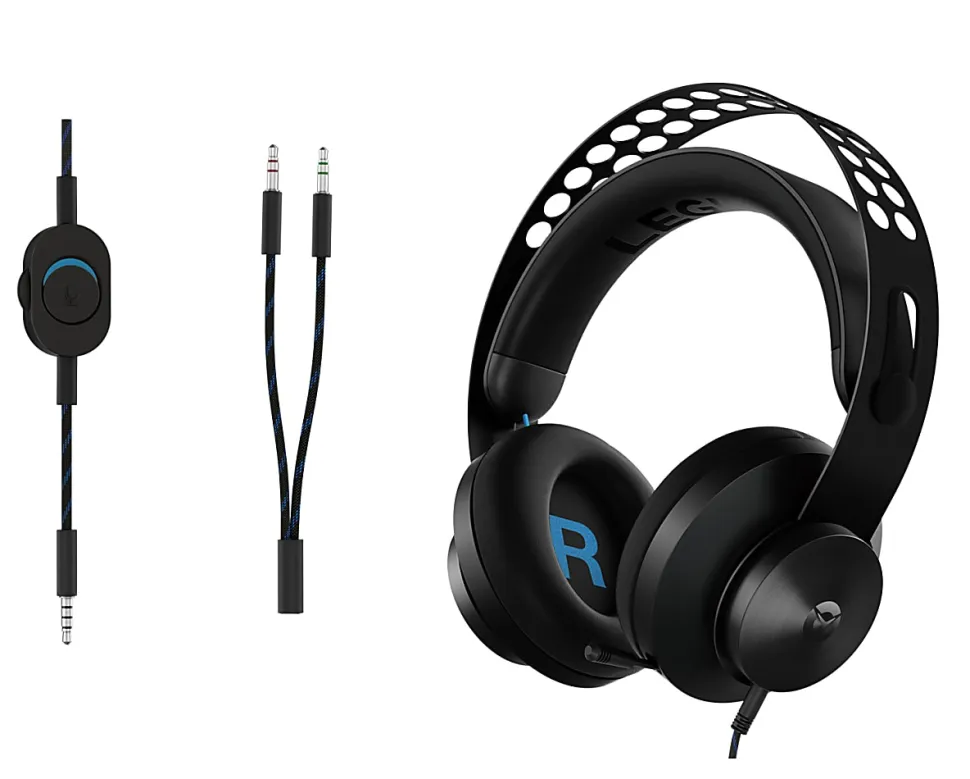 Lenovo® Legion H300 Stereo Over-The-Ear Gaming Headset, GXD0T69863
