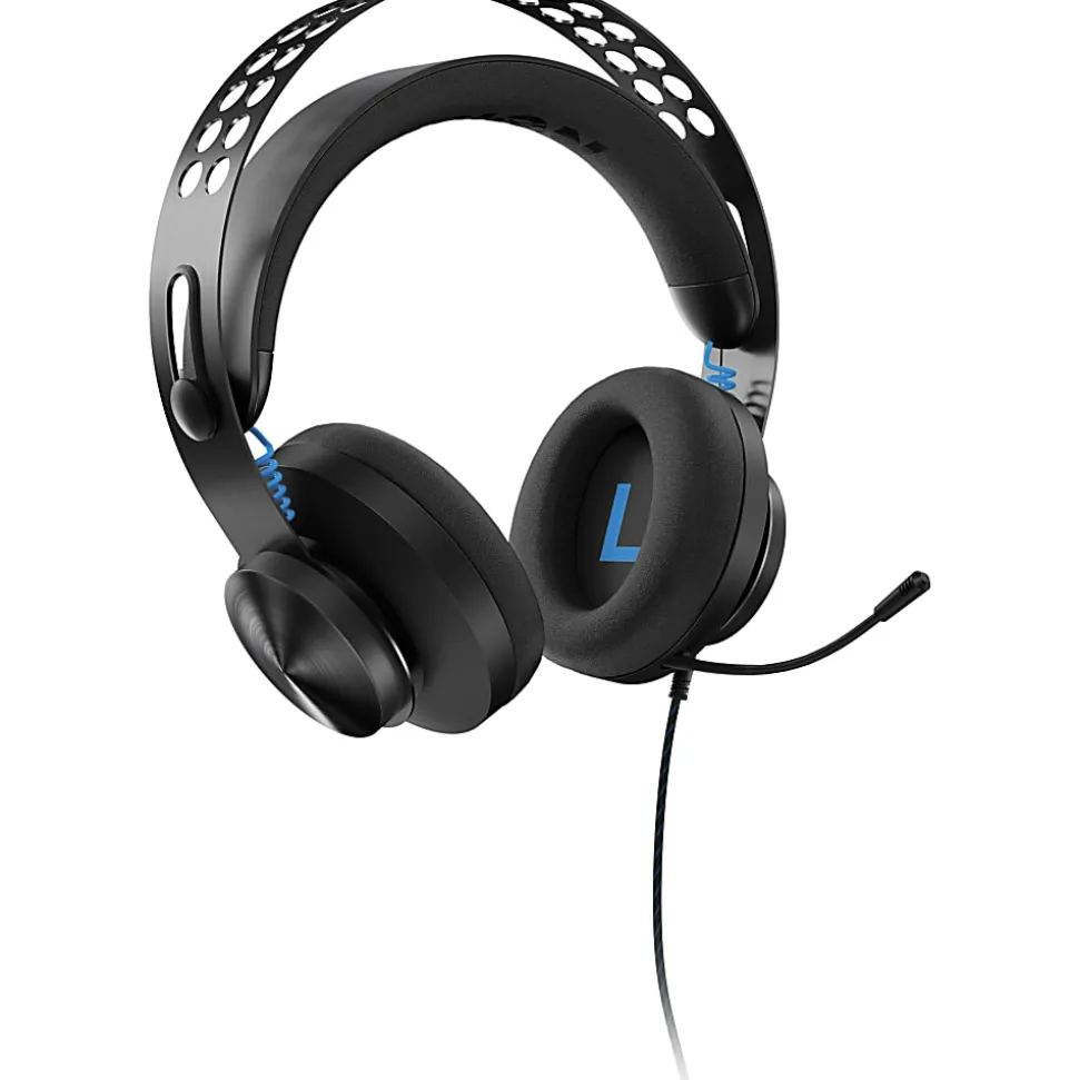 Lenovo® Legion H300 Stereo Over-The-Ear Gaming Headset, GXD0T69863