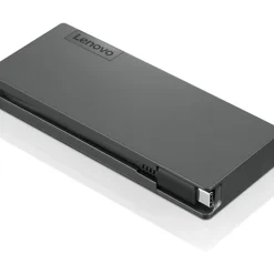 Lenovo Powered USB-C Travel Hub - for Notebook - USB Type C - 3 x USB Ports - 1 x USB 2.0 - USB Type-C - Network (RJ-45) - HDMI - VGA - Wired