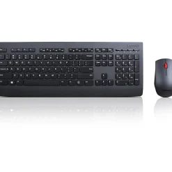 Lenovo® Professional Wireless Keyboard & Mouse, Compact Keyboard, Laser Mouse