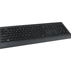Lenovo® Professional Wireless Keyboard & Mouse, Compact Keyboard, Laser Mouse