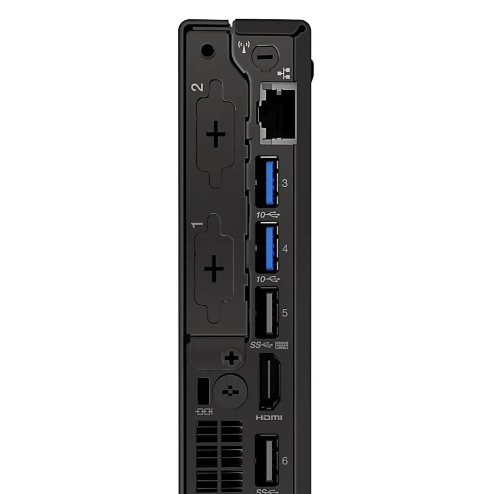 Lenovo® ThinkCentre® M720 Tiny Desktop PC, Intel® Core™ i5, 8GB Memory, 256GB Solid State Drive, Windows® 10 Pro