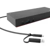 Lenovo ThinkPad Hybrid USB-C with USB-A Dock - Docking station - USB-C - 2 x HDMI, 2 x DP - GigE - 135 Watt