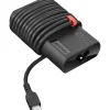 Lenovo ThinkPad 65W Slim AC Adapter (USB Type-C) - 65 W - 120 V AC, 230 V AC Input - 5 V DC Output