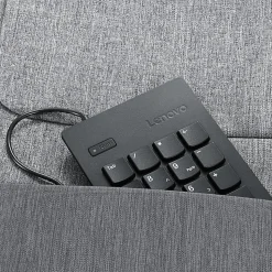 Lenovo USB Numeric Keypad Gen II - Cable Connectivity - USB Interface - 19 Key(s) - Notebook, Tablet - PC - Black
