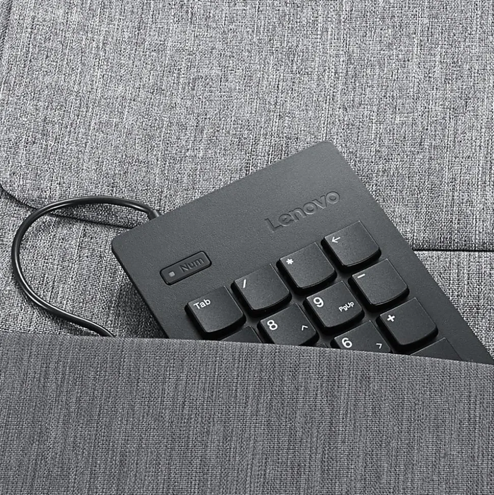 Lenovo USB Numeric Keypad Gen II - Cable Connectivity - USB Interface - 19 Key(s) - Notebook, Tablet - PC - Black