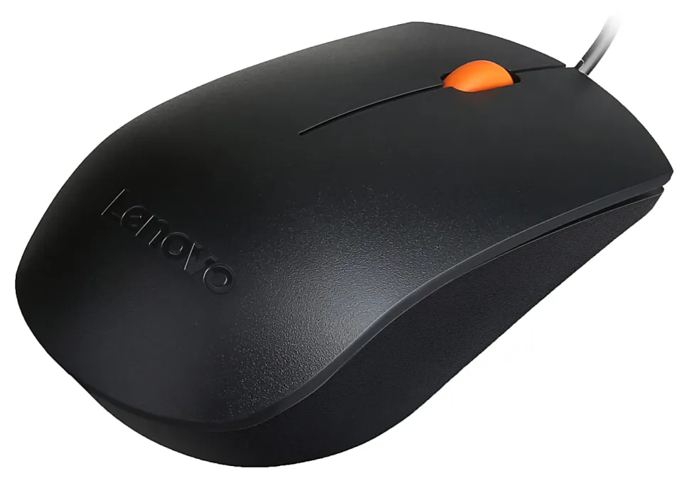 Lenovo® 300 USB Optical Mouse, Black, GX30M39704