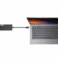 Lenovo® USB Type-C 7-In-1 Travel Hub, Iron Gray, GX90T77924