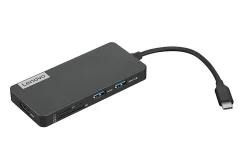 Lenovo® USB Type-C 7-In-1 Travel Hub, Iron Gray, GX90T77924