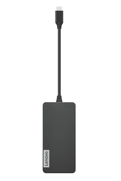 Lenovo® USB Type-C 7-In-1 Travel Hub, Iron Gray, GX90T77924