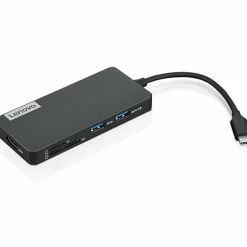Lenovo® USB Type-C 7-In-1 Travel Hub, Iron Gray, GX90T77924