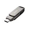 Lexar® JumpDrive® Dual Drive D400 USB 3.1 Type-C USB Drive, 64GB, Silver