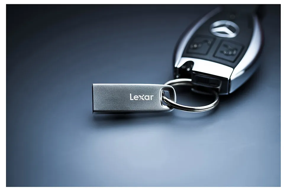 Lexar® JumpDrive® M45 USB 3.1 Flash Drive, 32GB, Silver, LJDM45-32GABSLNA