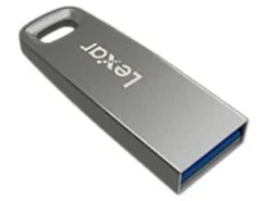 Lexar® JumpDrive® M45 USB 3.1 Flash Drive, 128GB, Silver, LJDM45-128ABSLNA