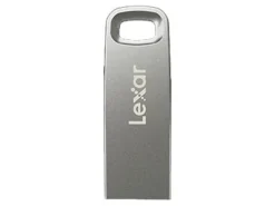 Lexar® JumpDrive® M45 USB 3.1 Flash Drive, 128GB, Silver, LJDM45-128ABSLNA