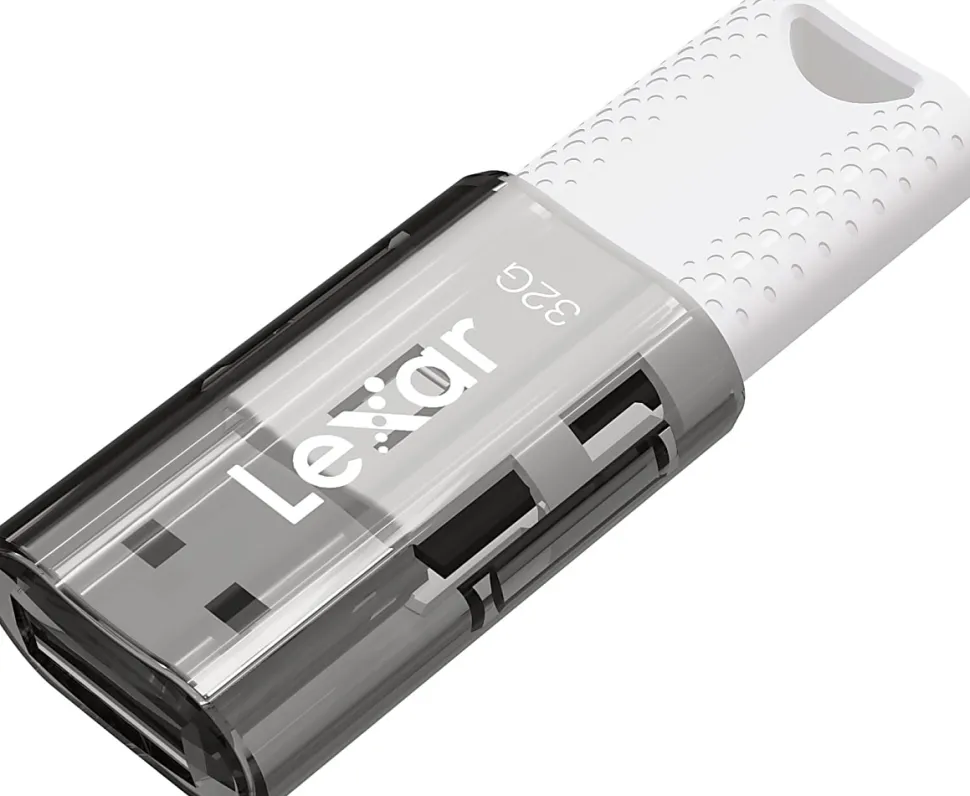 Lexar® JumpDrive® S60 USB 2.0 Flash Drives, 32GB, Assorted, Set Of 5 Drives