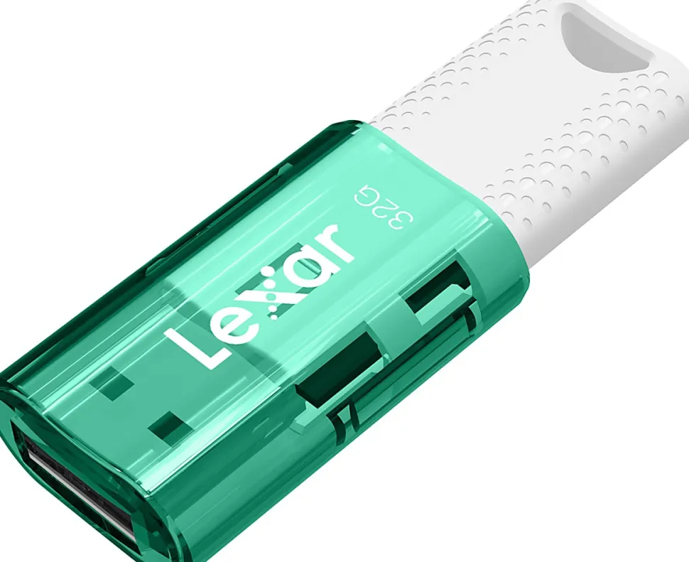 Lexar® JumpDrive® S60 USB 2.0 Flash Drives, 32GB, Assorted, Set Of 5 Drives