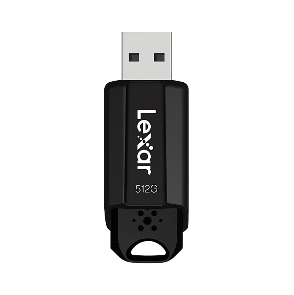 Lexar® JumpDrive S80 USB 3.1 Flash Drive, 512GB, Black
