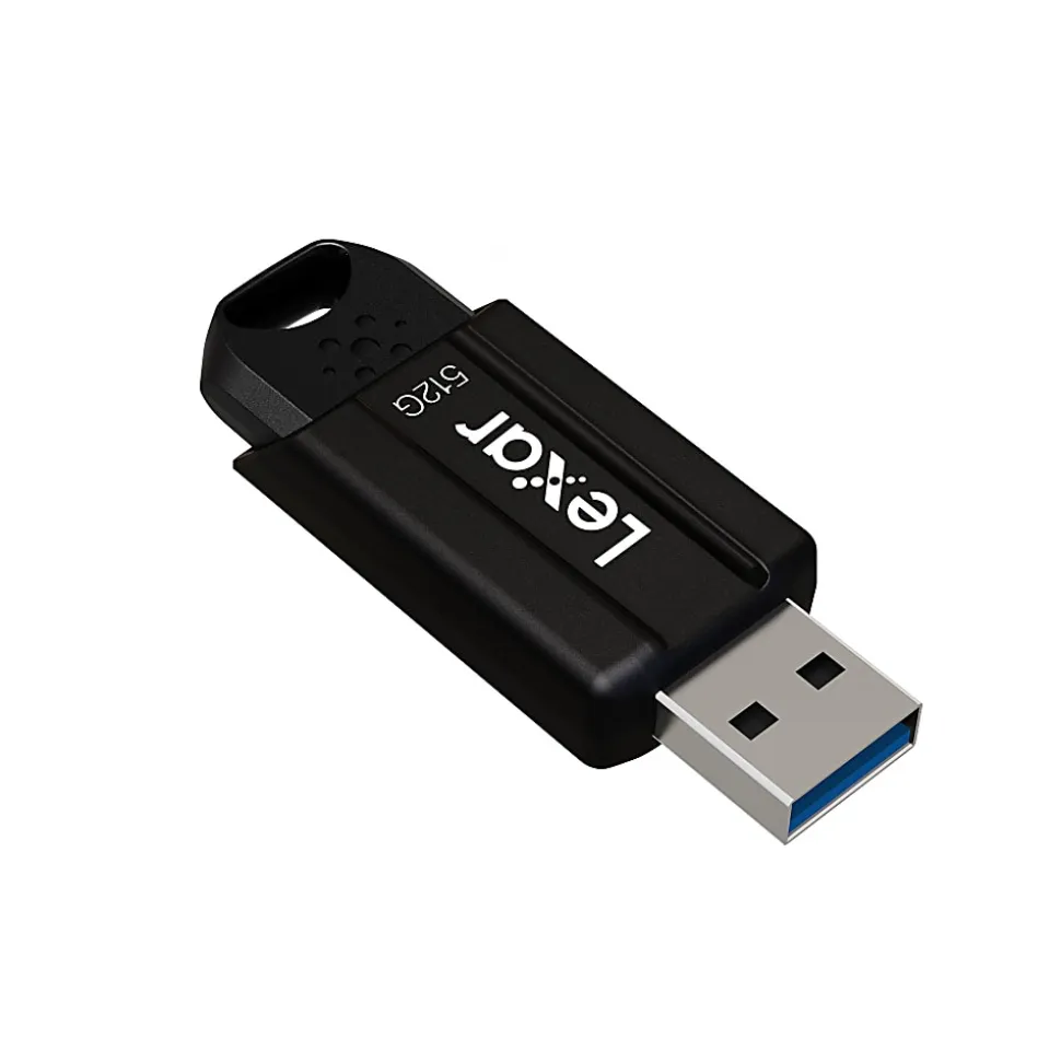 Lexar® JumpDrive S80 USB 3.1 Flash Drive, 512GB, Black