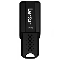 Lexar® JumpDrive® S80 USB 3.1 Flash Drive, 128GB, Black, LJDS80-128BNBNU