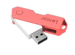 Lexar® JumpDrive® TwistTurn2 USB 2.0 Flash Drive, 32GB, Assorted Colors, LJDTT2-32GABOD20
