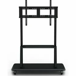 LG Mobile Display Stand, 352 lb Capacity, 52"L x 64"W x 26"H, 55" to 98" Screen Supported