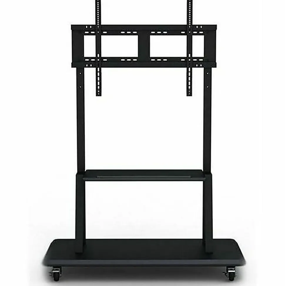 LG Mobile Display Stand, 352 lb Capacity, 52"L x 64"W x 26"H, 55" to 98" Screen Supported