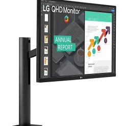 LG 27” QHD IPS HDR 10 USB-C Monitor With Ergo Stand