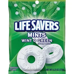 Life Savers® New Wint-O-Green® Mints, 6.25 Oz Bag