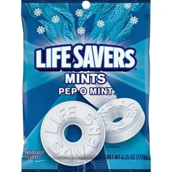 Life Savers®, Pep-O-Mint, 6.25 Oz  Bag