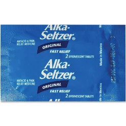 Lil' Drugstore Alka-Seltzer, 2 Per Packet, Box Of 15 Packets