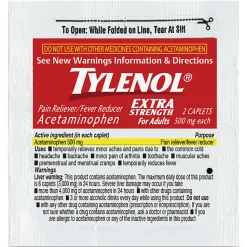 Lil' Drugstore® Single-dose Tylenol Extra Strength Capsules, Refill Box Of 30
