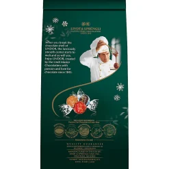 Lindt Holiday LINDOR Truffle Assortment Bag, 8.5 Oz