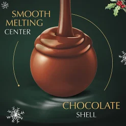 Lindt Holiday LINDOR Truffle Assortment Bag, 8.5 Oz