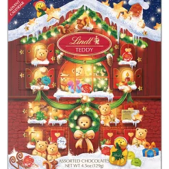 Lindt Holiday Teddy Advent Calendar, 4.5 Oz