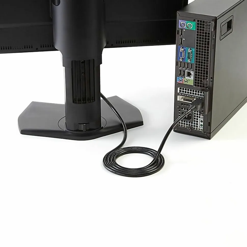 Line StarTech.com 6ft (1.8m) DisplayPort to DVI Cable, 1080p Video, DisplayPort to DVI-D Adapter/Converter Cable, DP 1.2 to DVI Monitor Cable