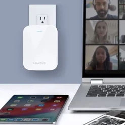 Linksys® AX1800 Wi-Fi 2.4/5 GHz Gigabit Range Extender