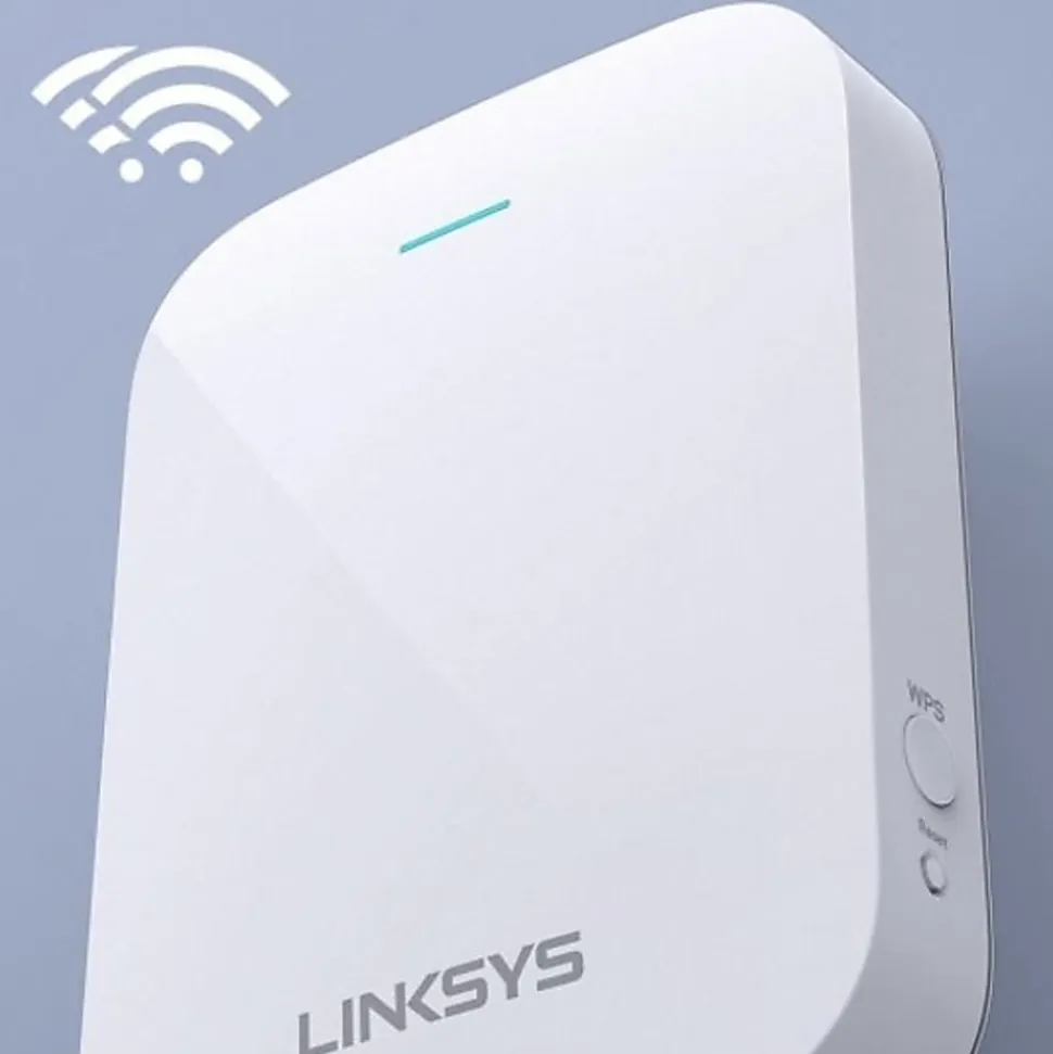 Linksys® AX1800 Wi-Fi 2.4/5 GHz Gigabit Range Extender
