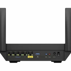 Linksys Hydra 6: Dual-Band Mesh WiFi 6 Router - Dual Band - 2.40 GHz ISM Band - 5 GHz UNII Band - 2x Antenna(2x External) - MR20EC