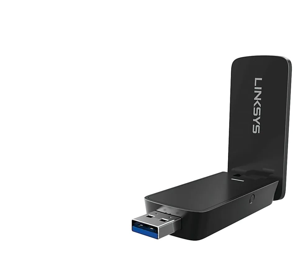 Linksys® Max-Stream™ AC1200 MU-MIMO WiFi USB Adapter, WUSB6400M