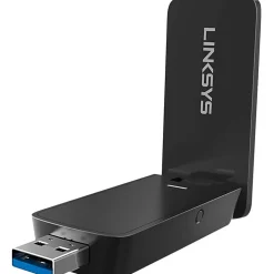 Linksys® Max-Stream™ AC1200 MU-MIMO WiFi USB Adapter, WUSB6400M