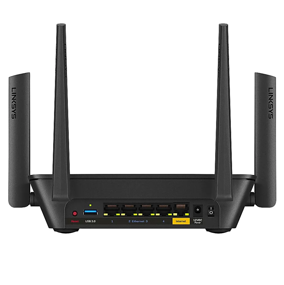 Linksys® Max-Stream™ Tri Band Mesh MU-MIMO 802.11ac, Wireless Gateway Router, Max-Stream AC3000