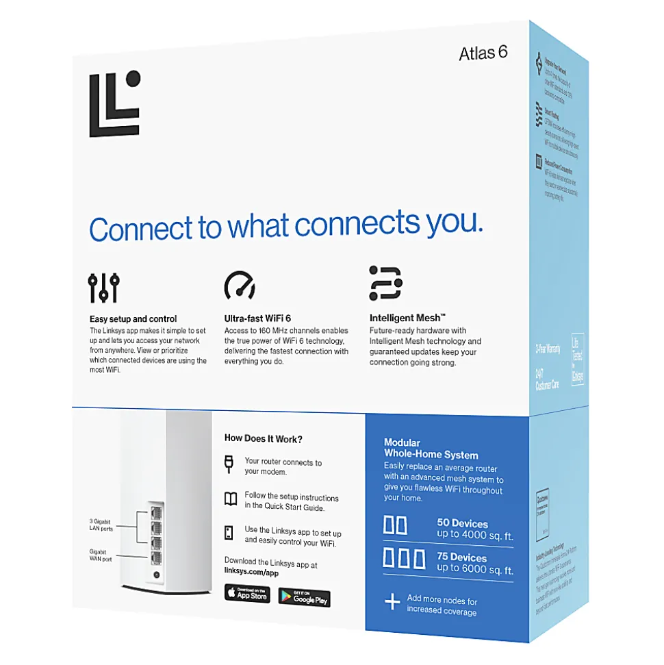 Linksys® VELOP Atlas 6 Wi-Fi System