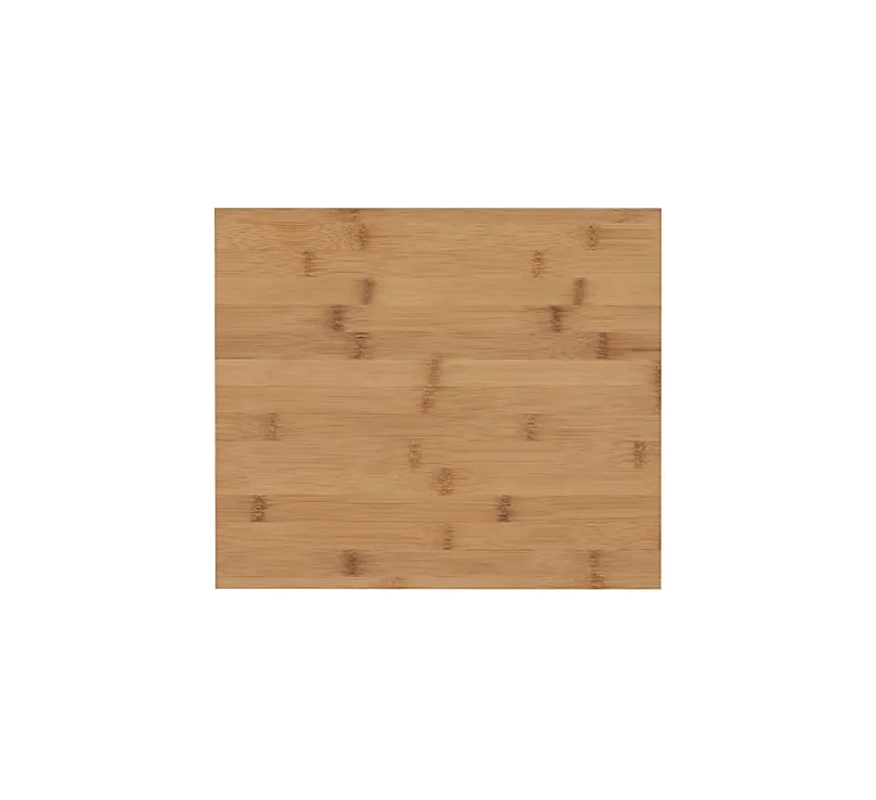 Linon Bullock 13"W Single Door Bamboo Cabinet with Shelves, Natural