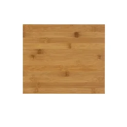 Linon Bullock 13"W Single Door Bamboo Cabinet, Natural