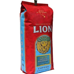 Lion Ground Coffee, Vanilla Macadamia, 24 Oz