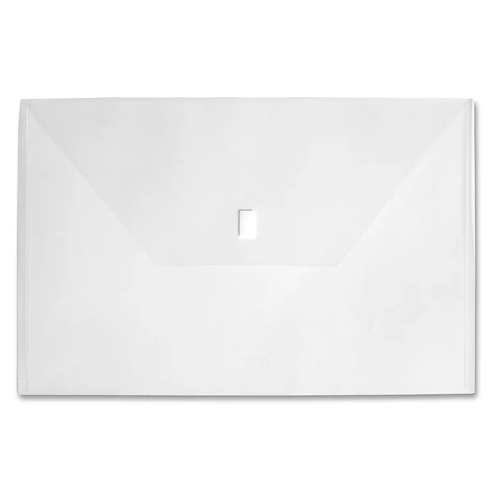 LION Poly Project Folder, 11" X 17", Clear